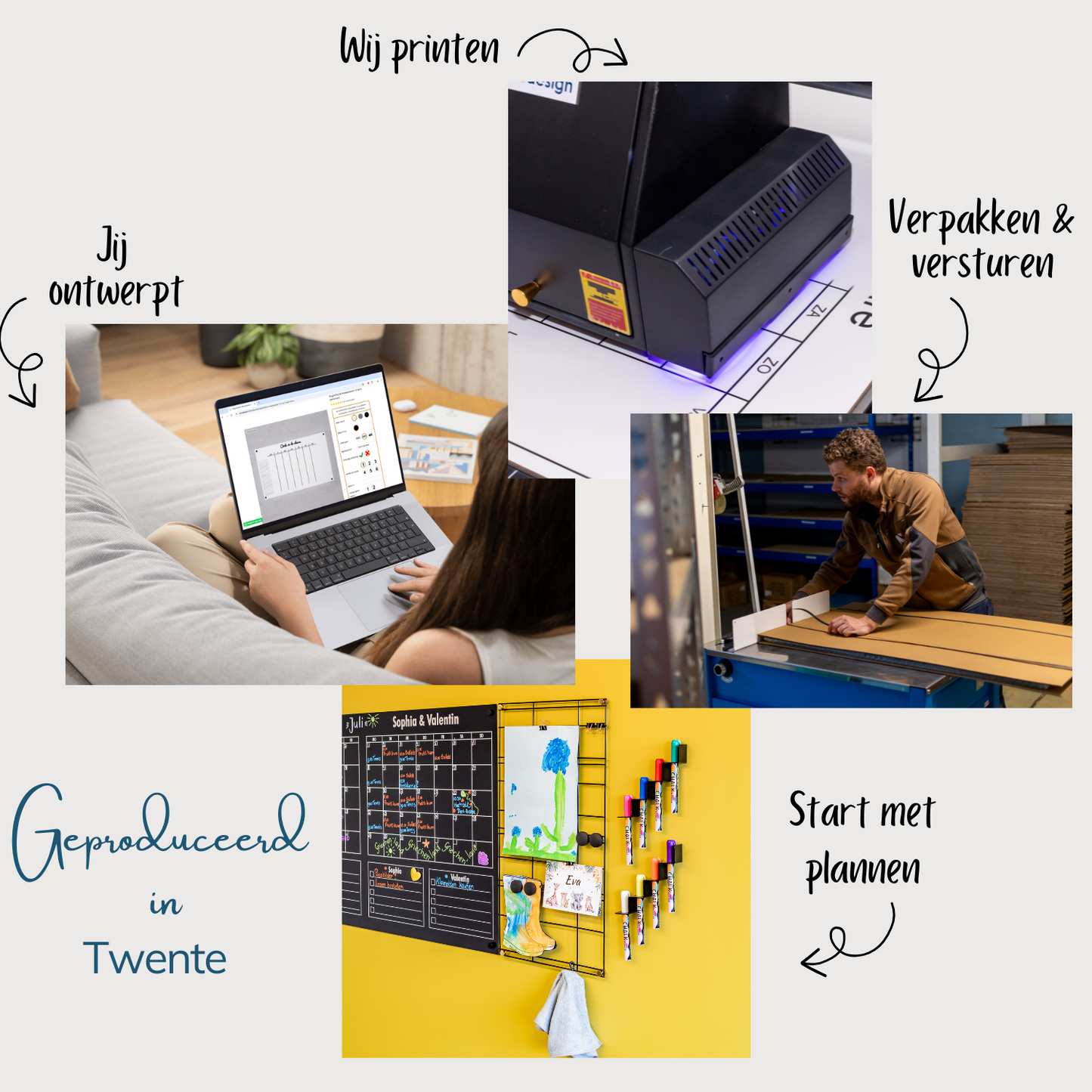 Verticaal Scrum - Kanban bord