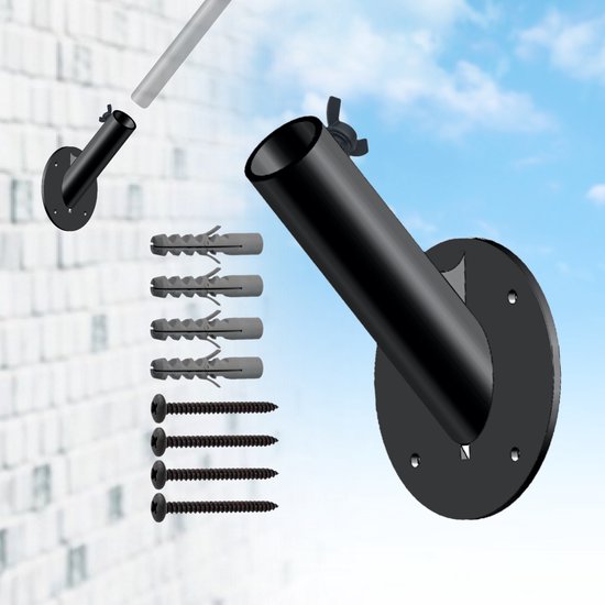 Vlaggenstokhouder (RVS)