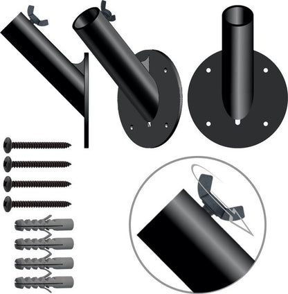 Vlaggenstokhouder (RVS)