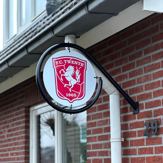 Uithangbord voor bij de voordeur