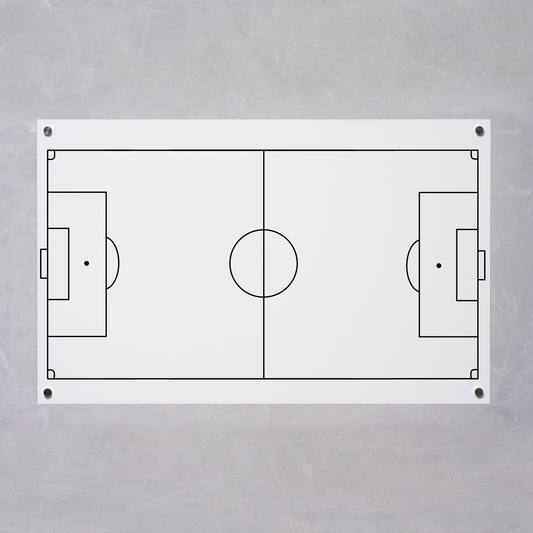 Tableau tactique de football horizontal