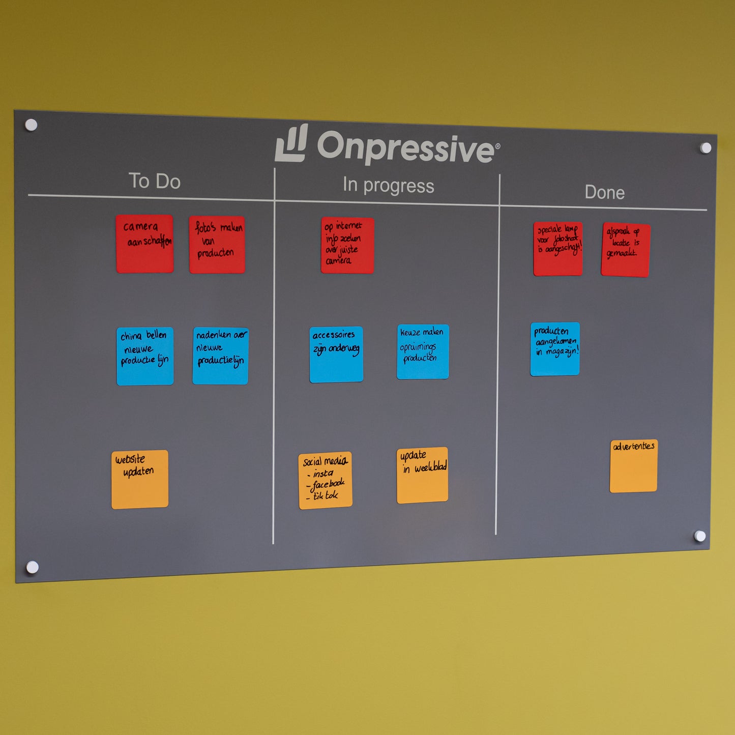 Kanban bord